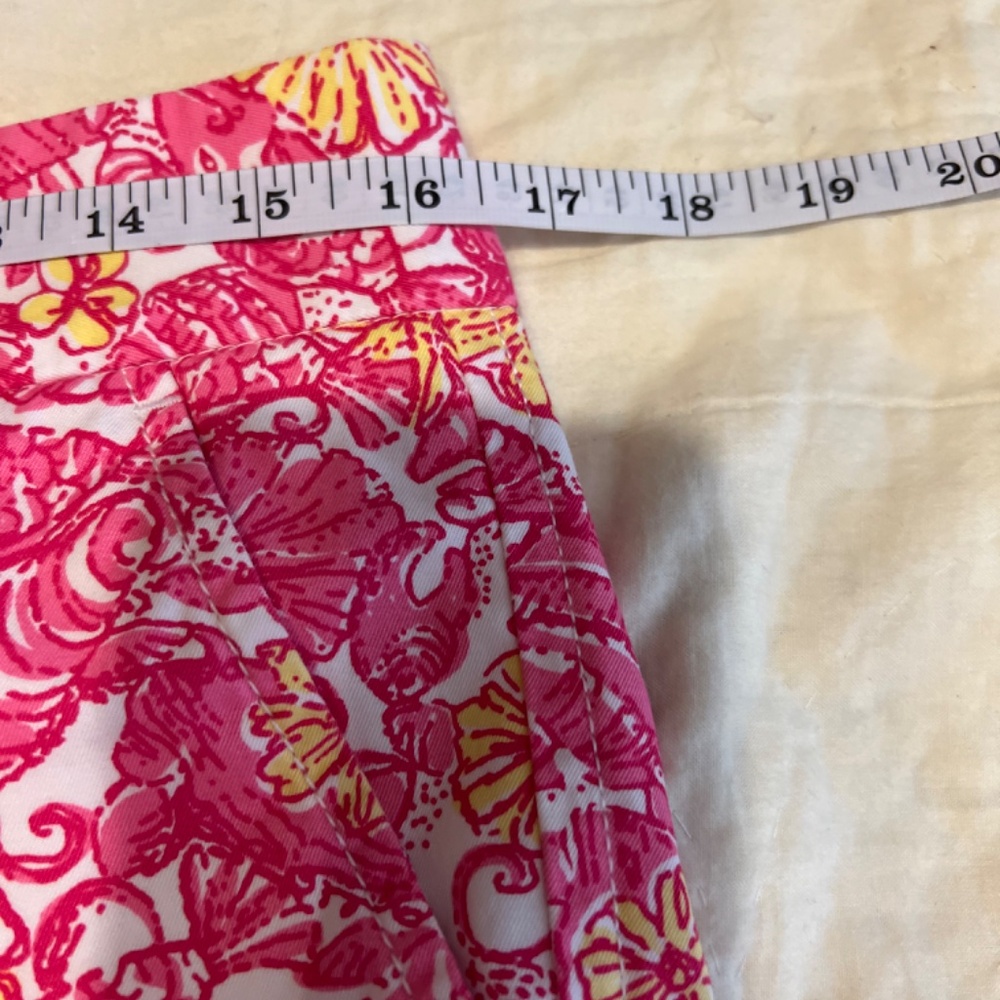 Lilly Pulitzer "Whitney" Pants (roll up) size 4 - Picture 5 of 14